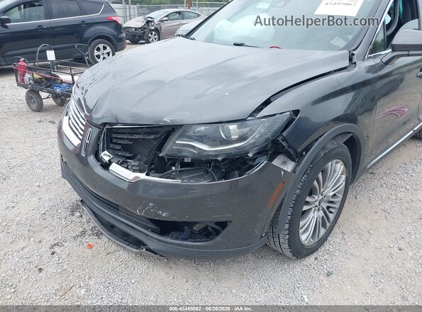 2LMPJ8LR8JBL38041 2018 LINCOLN MKX Gray Вид спереду