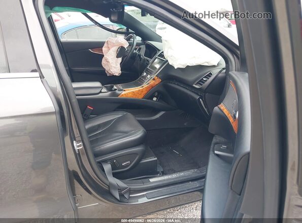 2LMPJ8LR8JBL38041 2018 LINCOLN MKX Gray Вид салону спереду