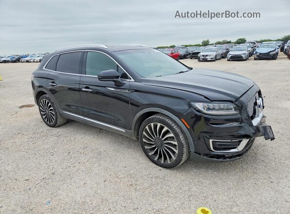 2LMPJ9JP2KBL41462 2019 LINCOLN NAUTILUS Черный Передняя правая четверть