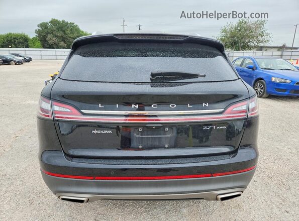 2LMPJ9JP2KBL41462 2019 LINCOLN NAUTILUS Черный Вид сзади