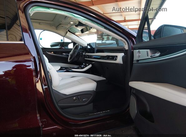 2LMPJ9JP3NBL23962 2022 LINCOLN NAUTILUS Maroon Front interior view