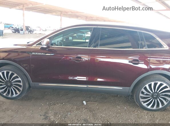 2LMPJ9JP3NBL23962 2022 LINCOLN NAUTILUS Maroon 360 interior view
