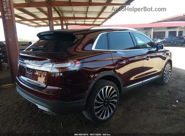 2LMPJ9JP3NBL23962 2022 LINCOLN NAUTILUS Maroon Front view