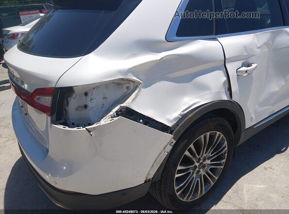 2LMTJ6LR2GBL66509 2016 LINCOLN MKX Белый Вид спереди