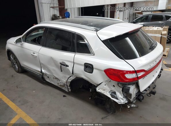 2LMTJ6LR8GBL52274 2016 LINCOLN MKX White უკანა მარცხენა