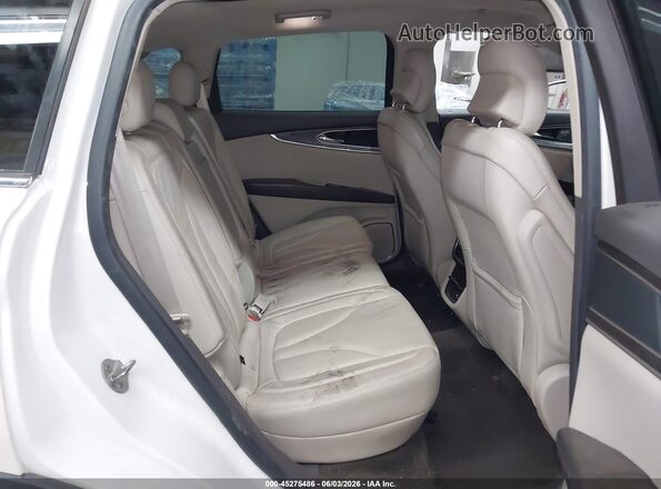 2LMTJ6LR8GBL52274 2016 LINCOLN MKX White VIN კოდის სტიკერის ხედი