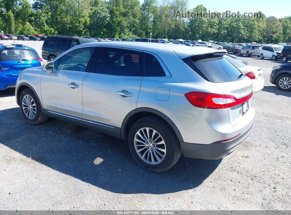 2LMTJ8KR3GBL60215 2016 LINCOLN MKX Silver უკანა მარცხენა