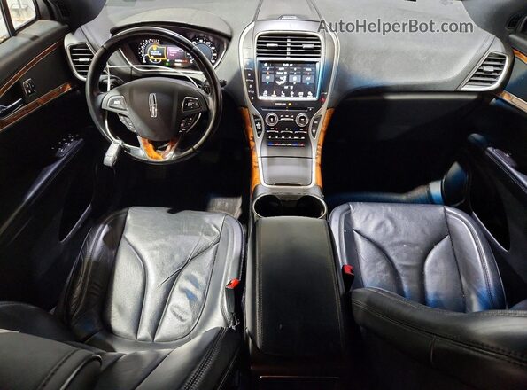 2LMTJ8LP1GBL71176 2016 LINCOLN MKX White Dashboard view