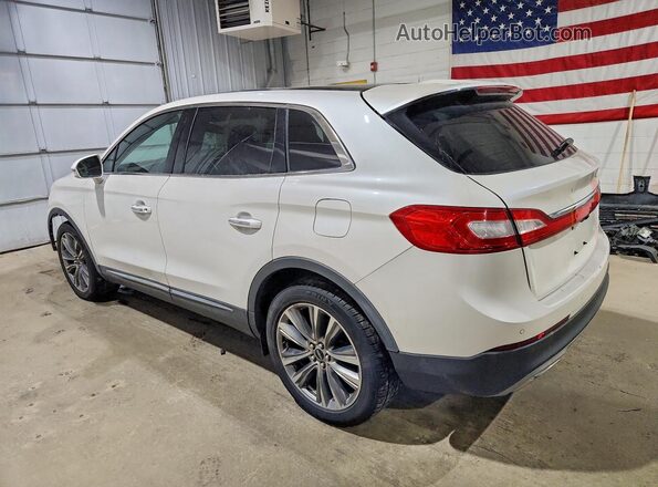 2LMTJ8LP1GBL71176 2016 LINCOLN MKX White Rear left