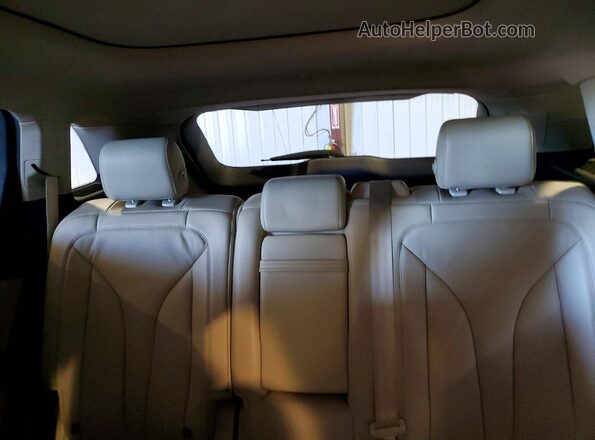 2LMTJ8LP4GBL38012 2016 LINCOLN MKX Blue Вид задніх сидінь
