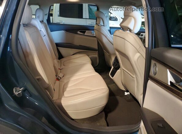 2LMTJ8LP4GBL38012 2016 LINCOLN MKX Blue Вид задньої частини салону