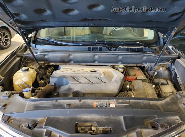 2LMTJ8LP4GBL38012 2016 LINCOLN MKX Blue Вид підкапотного простору
