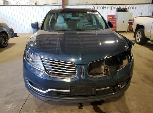 2LMTJ8LP4GBL38012 2016 LINCOLN MKX Blue Вид спереду