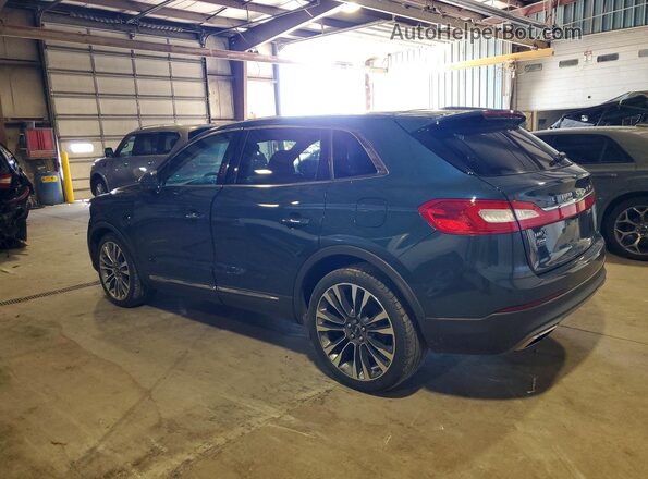 2LMTJ8LP4GBL38012 2016 LINCOLN MKX Blue Задня ліва чверть