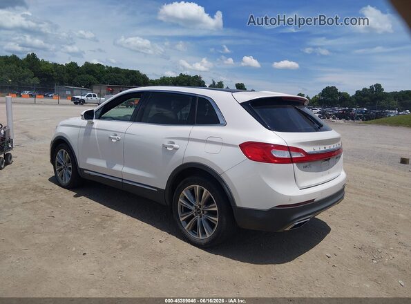2LMTJ8LP7GBL47500 2016 LINCOLN MKX White 