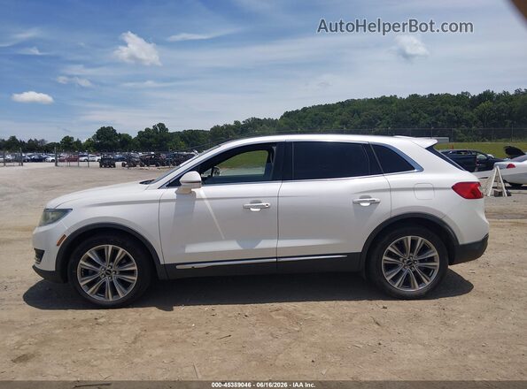 2LMTJ8LP7GBL47500 2016 LINCOLN MKX White 