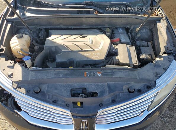2LMTJ8LP8GBL57646 2016 LINCOLN MKX Black Вид задньої частини салону