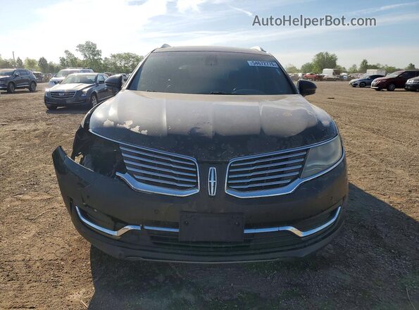 2LMTJ8LP8GBL57646 2016 LINCOLN MKX Black Вид спереду