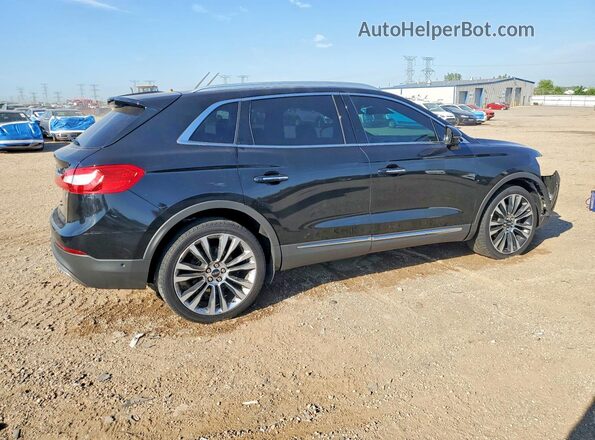 2LMTJ8LP8GBL57646 2016 LINCOLN MKX Black Задня права чверть