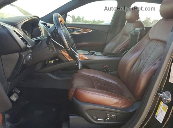 2LMTJ8LP8GBL57646 2016 LINCOLN MKX Black Вид салону спереду