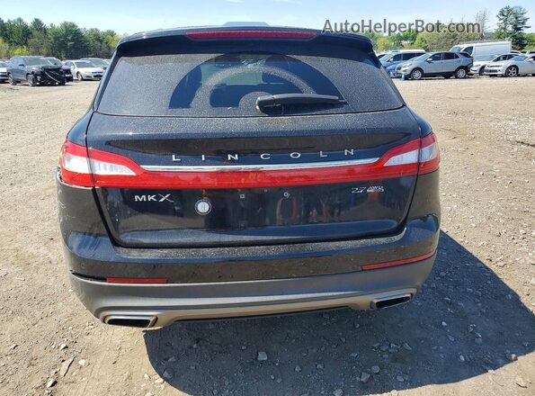2LMTJ8LP9GBL60233 2016 LINCOLN MKX Black Rear view