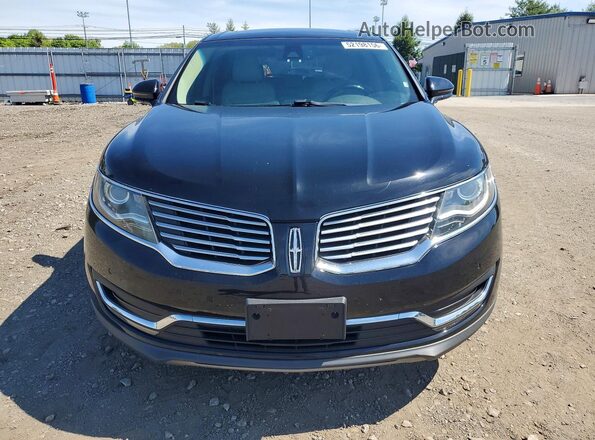 2LMTJ8LP9GBL60233 2016 LINCOLN MKX Black Front view
