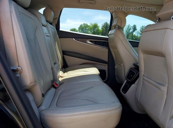 2LMTJ8LP9GBL60233 2016 LINCOLN MKX Black Rear interior view