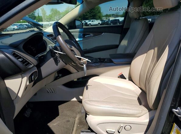 2LMTJ8LP9GBL60233 2016 LINCOLN MKX Black Front interior view
