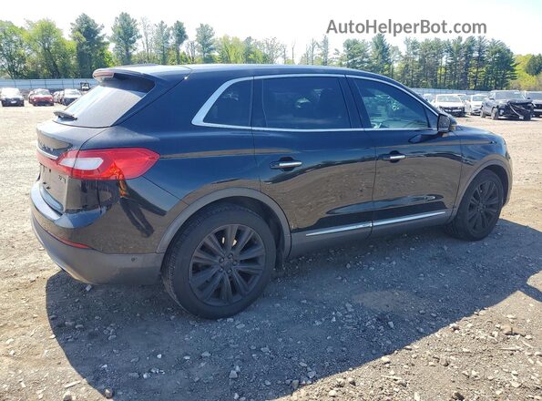 2LMTJ8LP9GBL60233 2016 LINCOLN MKX Black Rear right