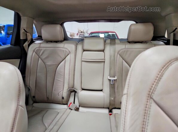 2LMTJ8LR4GBL54602 2016 LINCOLN MKX Желто-коричневый Вид задних сидений