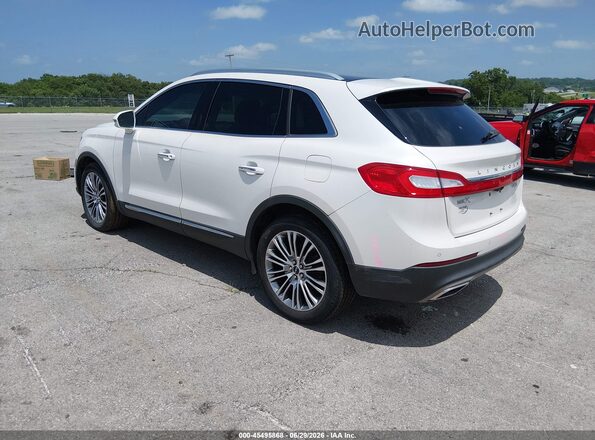 2LMTJ8LR4GBL62036 2016 LINCOLN MKX White Rear left