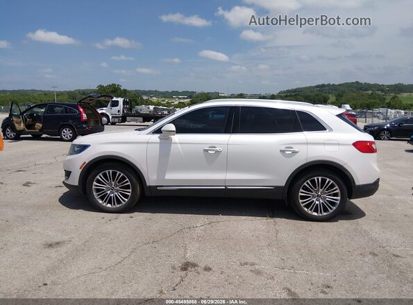 2LMTJ8LR4GBL62036 2016 LINCOLN MKX White 