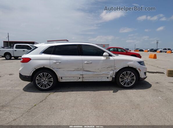 2LMTJ8LR4GBL62036 2016 LINCOLN MKX White 360 interior view