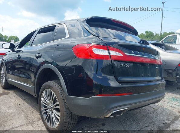 2LMTJ8LR6GBL21794 2016 LINCOLN MKX Black Հետևի ձախ