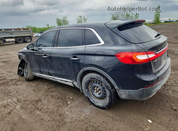 2LMTJ8LRXGBL50778 2016 LINCOLN MKX Черный Задняя левая четверть