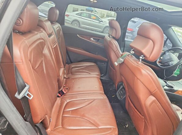 2LMTJ8LRXGBL50778 2016 LINCOLN MKX Черный Вид задних сидений