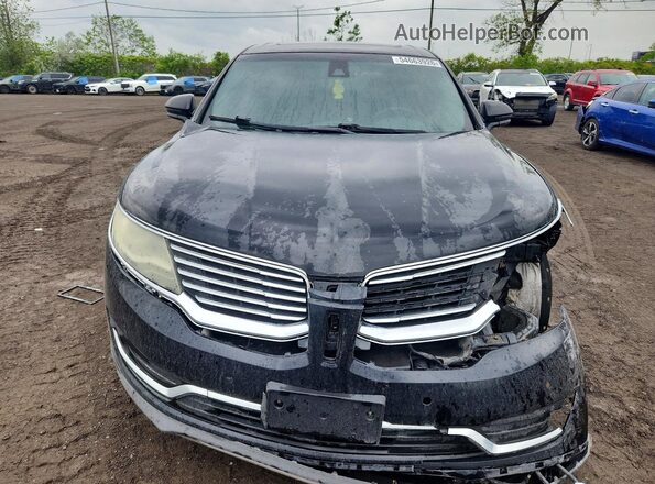 2LMTJ8LRXGBL50778 2016 LINCOLN MKX Черный Вид спереди