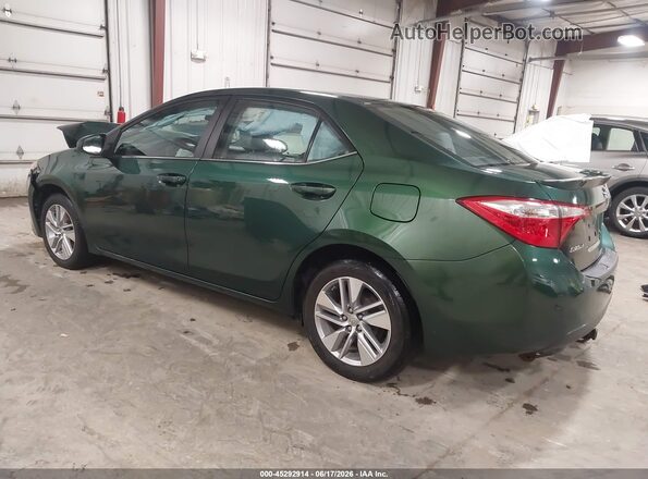 2T1BPRHE0GC598423 2016 TOYOTA COROLLA Green უკანა მარცხენა