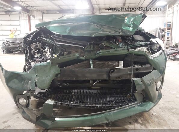 2T1BPRHE0GC598423 2016 TOYOTA COROLLA Green წინა ხედი