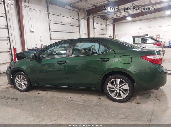 2T1BPRHE0GC598423 2016 TOYOTA COROLLA Green 