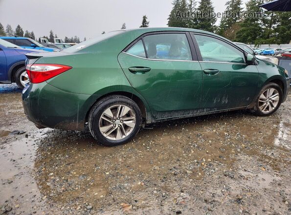 2T1BPRHE1GC506526 2016 TOYOTA COROLLA Зеленый Задняя правая четверть