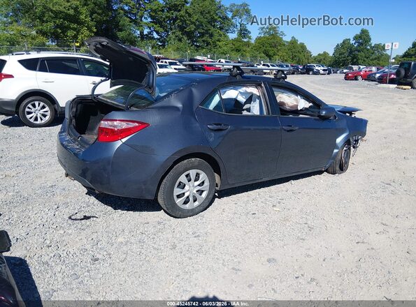 2T1BPRHE5HC956505 2017 TOYOTA COROLLA Gray Trasero derecho