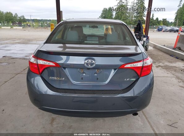 2T1BPRHE6GC704731 2016 TOYOTA COROLLA Серый 
