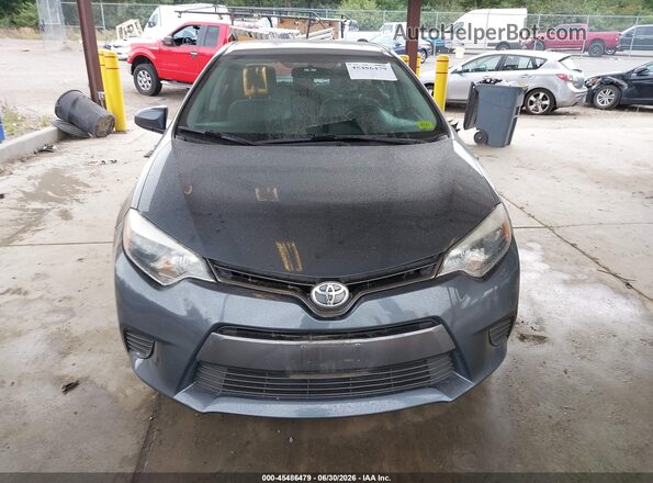 2T1BPRHE6GC704731 2016 TOYOTA COROLLA Серый Вид щитка приборов