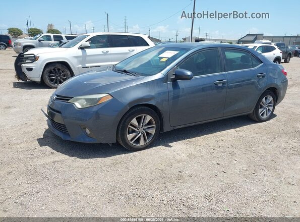 2T1BPRHE7GC518356 2016 TOYOTA COROLLA Gray წინა მარცხენა ხედი სამი მეოთხედიდან