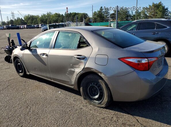 2T1BPRHE7GC579321 2016 TOYOTA COROLLA Gray Tył lewy