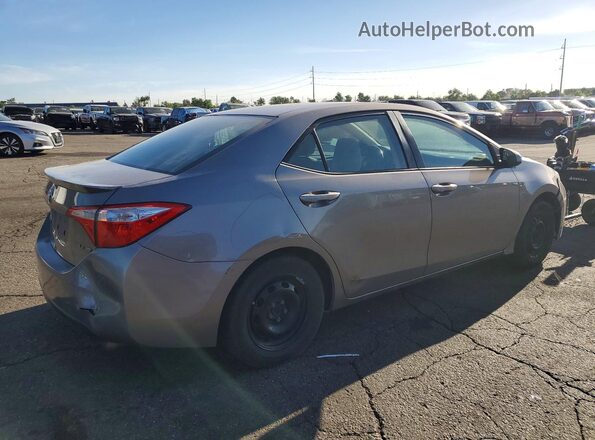 2T1BPRHE7GC579321 2016 TOYOTA COROLLA Gray Tył prawy
