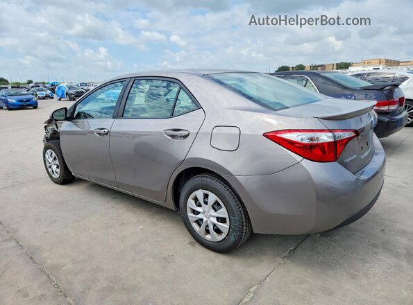 2T1BPRHE7GC741755 2016 TOYOTA COROLLA Gray Tył lewy
