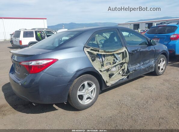 2T1BPRHE9GC742003 2016 TOYOTA COROLLA Blue Trasero derecho