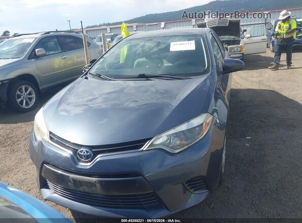 2T1BPRHE9GC742003 2016 TOYOTA COROLLA Blue Vista del cuadro de instrumentos